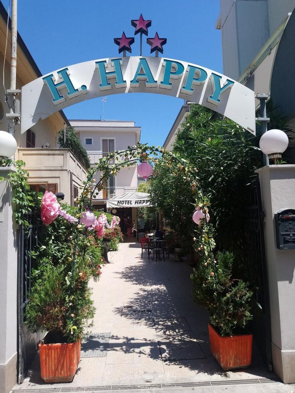 Hotel New Happy Rimini Exteriér fotografie